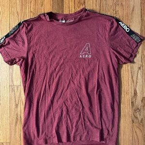 Aeropostale Red Short Sleeve Tee
